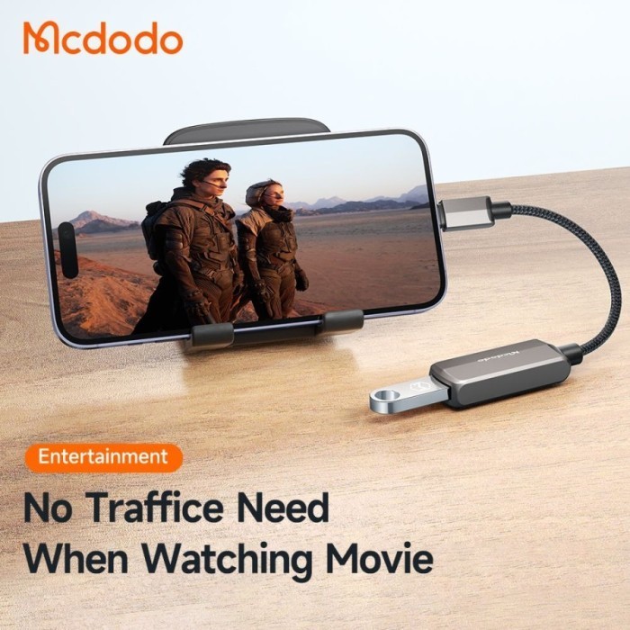 Mcdodo Otg Adapter Converter Iphone Ipad Lightning Usb Type C Charger
