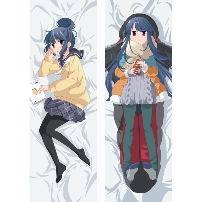 Ready Dakimakura Sarung Guling Anime Shima Rin Yuru Camp