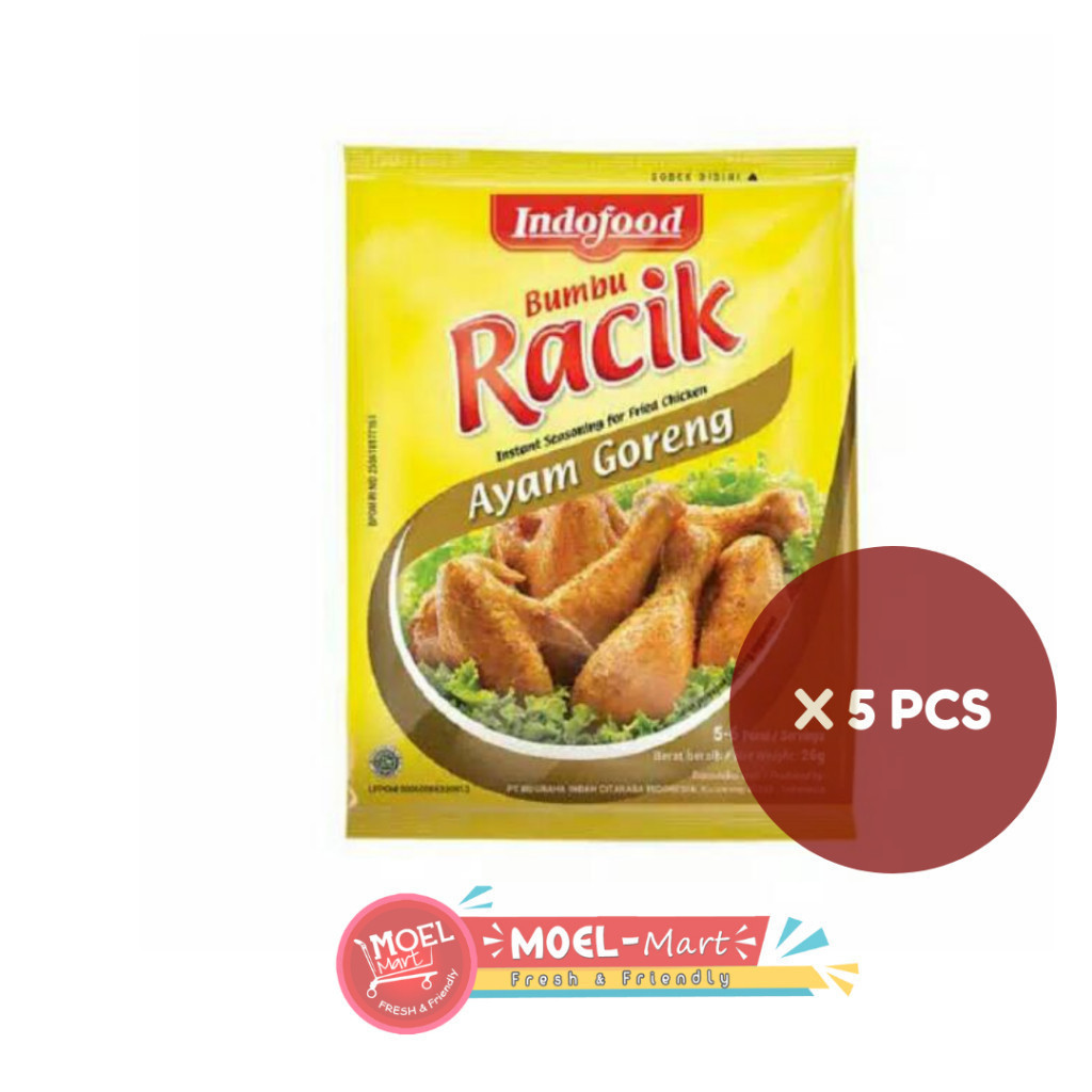 

INDOFOOD Bumbu Racik Ayam Goreng 5pcs x 26gr
