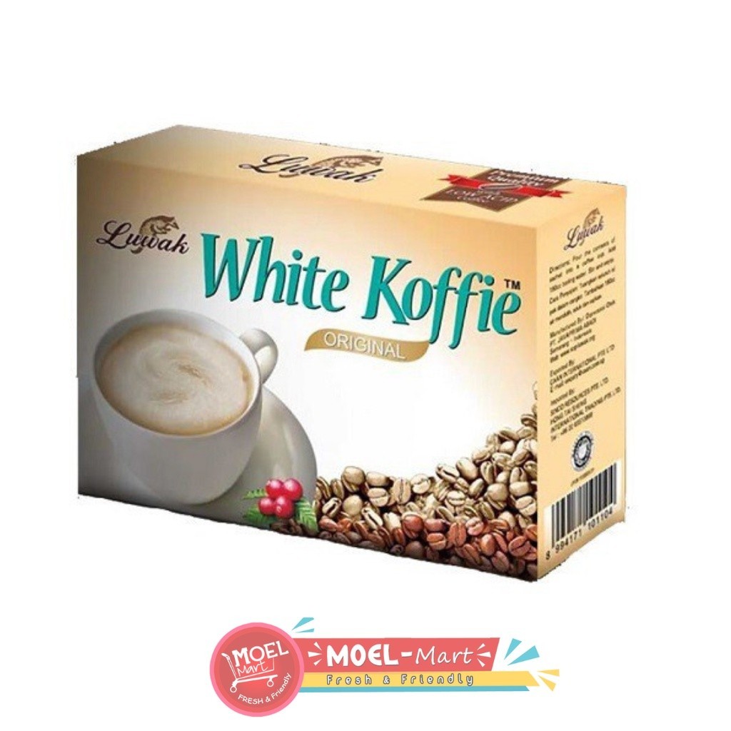 

LUWAK White Coffie box 5 Sachet x 20 gr