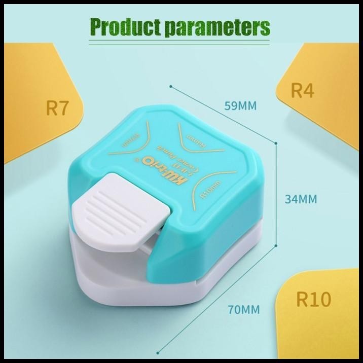 

DISKON 3 IN1 ALAT PEMOTONG SUDUT KERTAS R4 R7 R10 CORNER ROUNDER PAPER CUTTER !!!!!