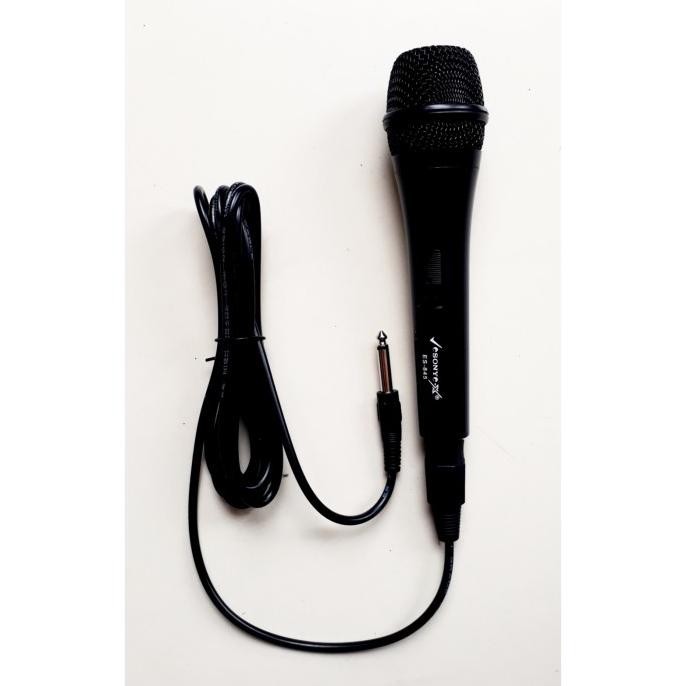 Microphone SONY 845 Mic karaoke SONY Mic kabel