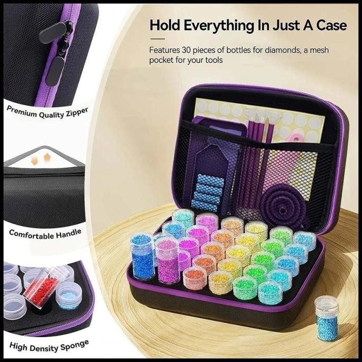 

GRATIS ONGKIR DIY DIAMOND PAINTING SET TOOL KIT PERALATAN ALAT TRAY PEN GLUE !!!