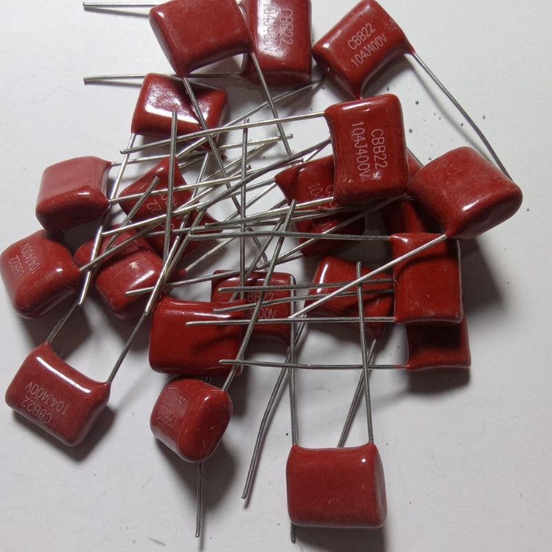 Capasitor milar 100n/400V Kapasitor milar 104j/400v