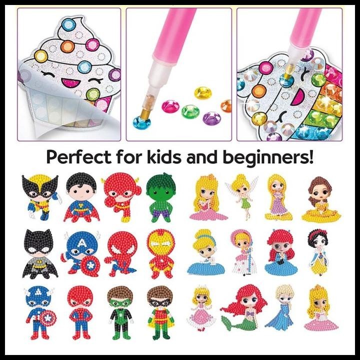 

GRATIS ONGKIR DIY DIAMOND PAINTING STICKER PAINTING CUTIE POP STIKER TEMPEL PERMATA !!!!!!
