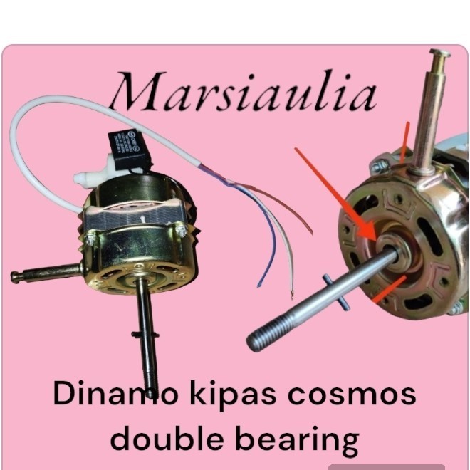 Dinamo kipas cosmos double bearing