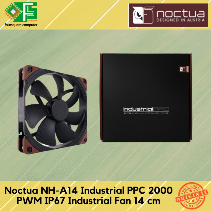 Noctua NF-A14 Industrial PPC 2000 IP67 PWM Industrial Fan 14cm