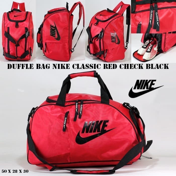 Tas Duffle Bag Nike Classic / Tas Travel Basket Sport Duffel Bag Nike