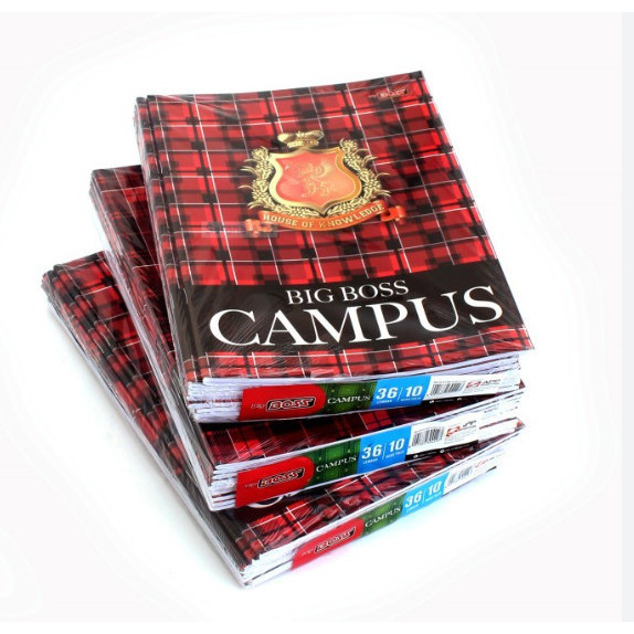 

(10pc) BUKU TULIS CAMPUS 36 LEMBAR / BUKU KAMPUS BOXY PANJANG BIG BOSS