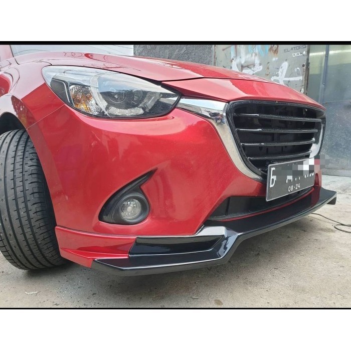 Front Lips / Lips Depan Bodykit Mazda 2 Skyactiv 2015-2019 Ori