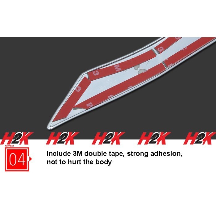 Aksesoris Mazda Cx5 - Hood Protector Chrome Mazda Cx-5 Ori