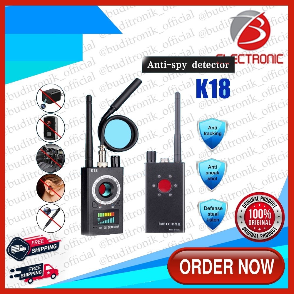 Rf Signal Detector Anti Spy Detector Camera K18 Gsm Bug Finder Gps