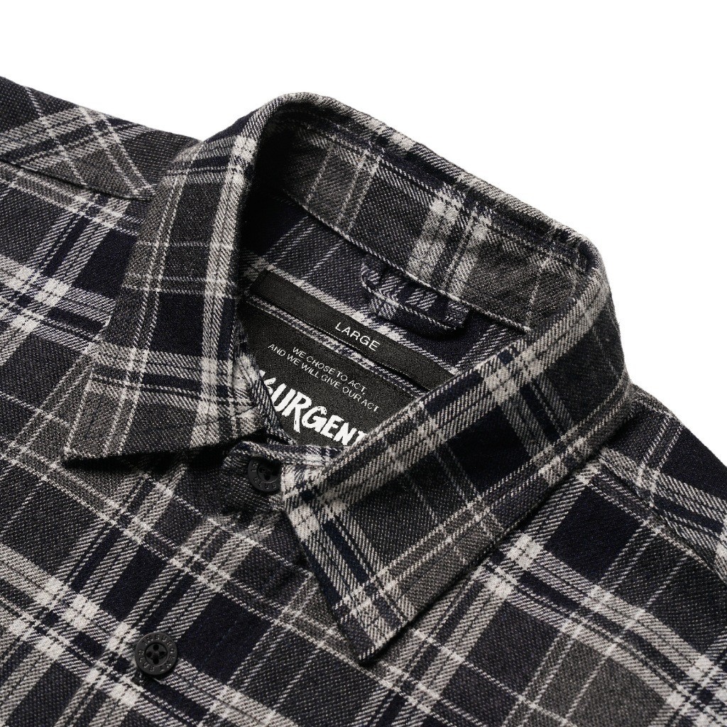 [NMDS COMPANY] PREMIUM CREWNECK Insurgent Club - Flannel Black Misty