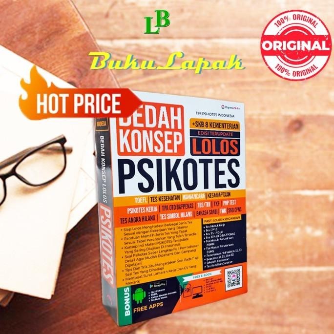 

BUKU PSIKOTES - BEDAH KONSEP LOLOS TES PSIKOTES - BUKU PSIKOTEST CPNS