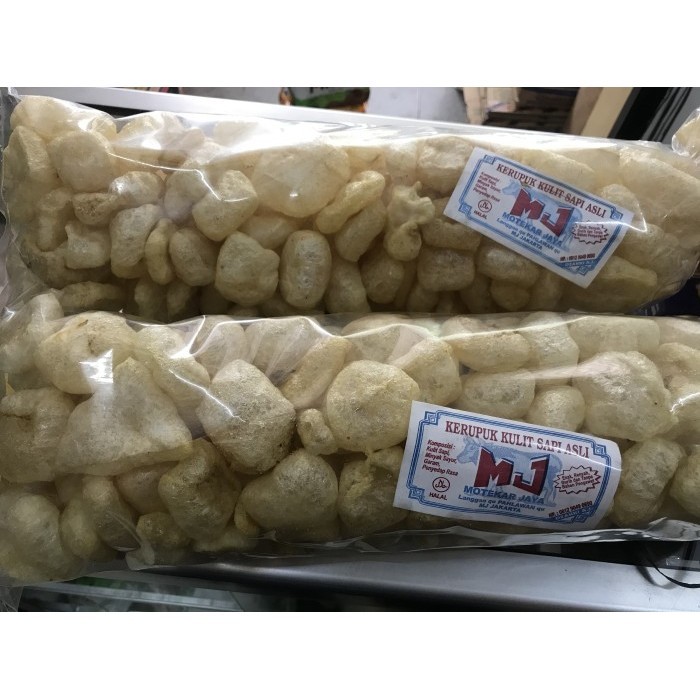 

LIMITED EDITION Kerupuk Kulit Sapi Asli 150gram