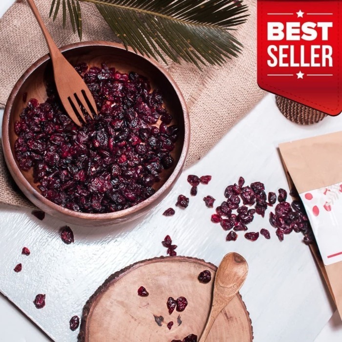 

Terlaris DRIED CRANBERRY 500 GRAM PREMIUM QUALITY SALE