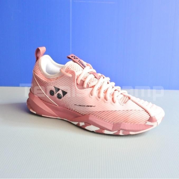 Sepatu Tenis Yonex Fusion Rev Smoke Pink/ Tennis shoe Yonex Ori