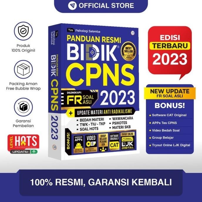 

BUKU PANDUAN RESMI BIDIK CPNS ASN 2021 FR ASLI SOAL HOTS TERLENGKAP