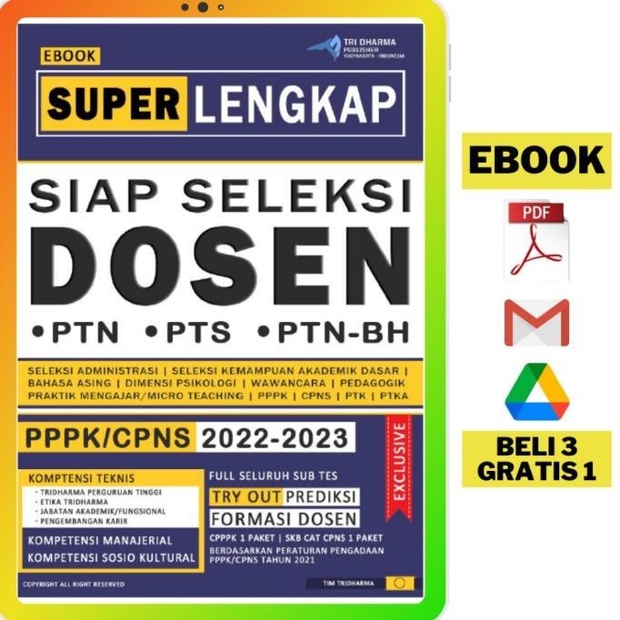 

[119] [E-B.O.O.K] Super Lengkap Pppk-Cpns Dosen 2022-2023 Terbaru