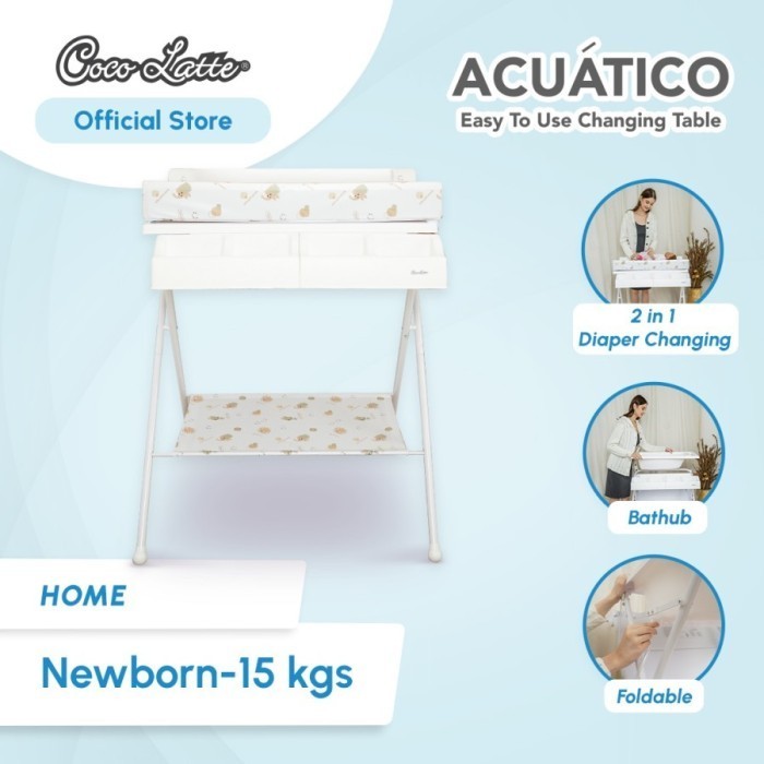Cocolatte Acuatico / Bak Mandi Bayi / Changing Table