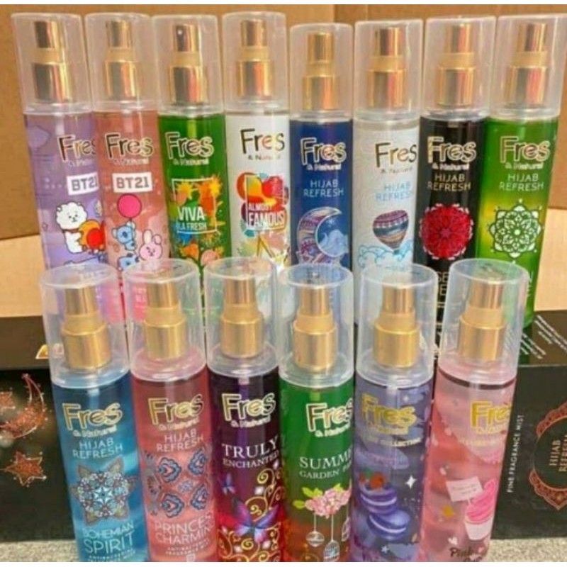 Fresh And Natural Refresh 100ml BPOM ORIGINAL / Minyak Wangi Fresh Hijab Perfume