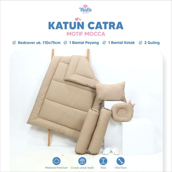 Terbaru Bedcover Bayi Set Bantal Guling Motif Polos Promo Terlaris