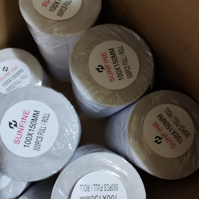 

Terbaru Kertas Printer Thermal 100 X 150 Mm 500Pcs Sticker Thermal 100X150Mm Promo Terlaris