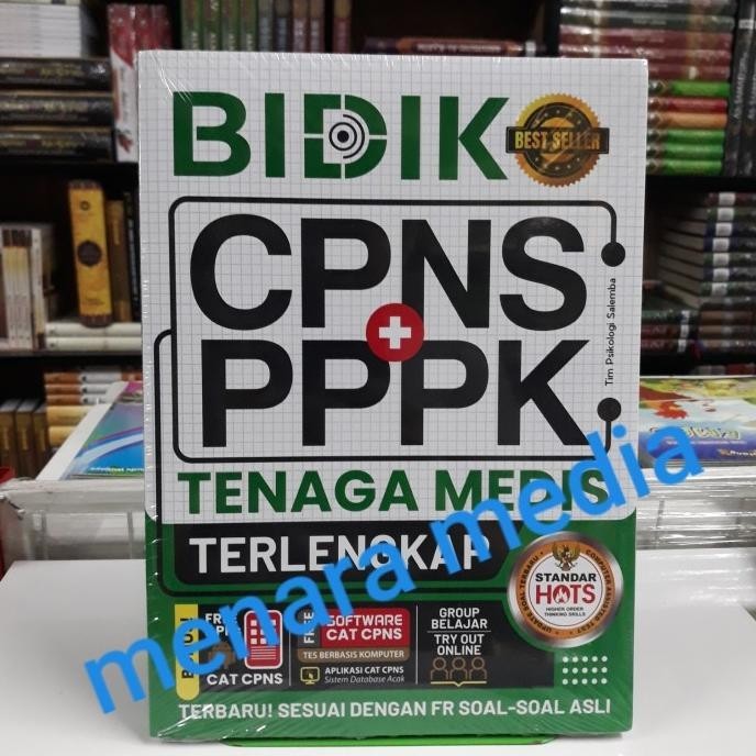 

BUKU BIDIK CPNS dan PPPK TENAGA MEDIS 2021, ORIGINAL , BEST SELLER