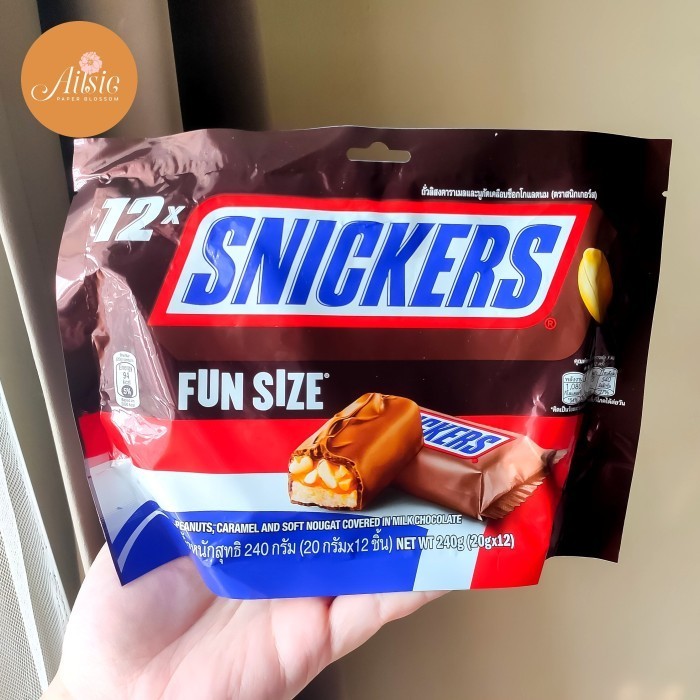 

SNICKERS FUN SIZE ISI 12 PCS