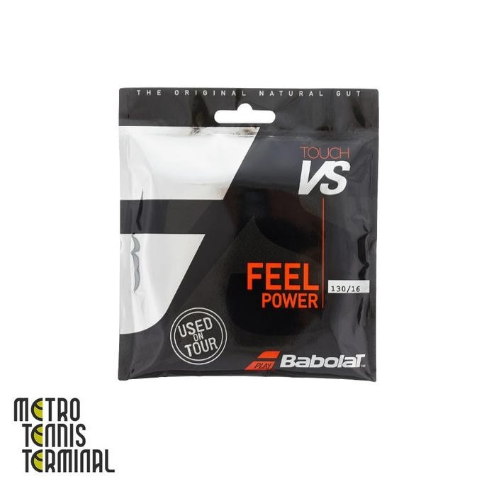 Babolat Natural Gut Vs Touch Feel Power ( Senar Raket Tenis )