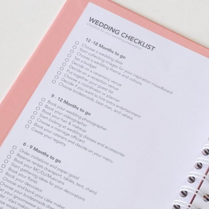 

Wedding Planner Book By Vola
