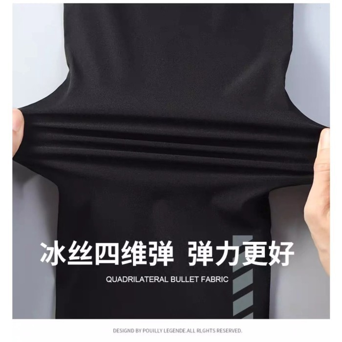 Celana 7/8 Training Pria Big Size M~5Xl Long Training Pants Original