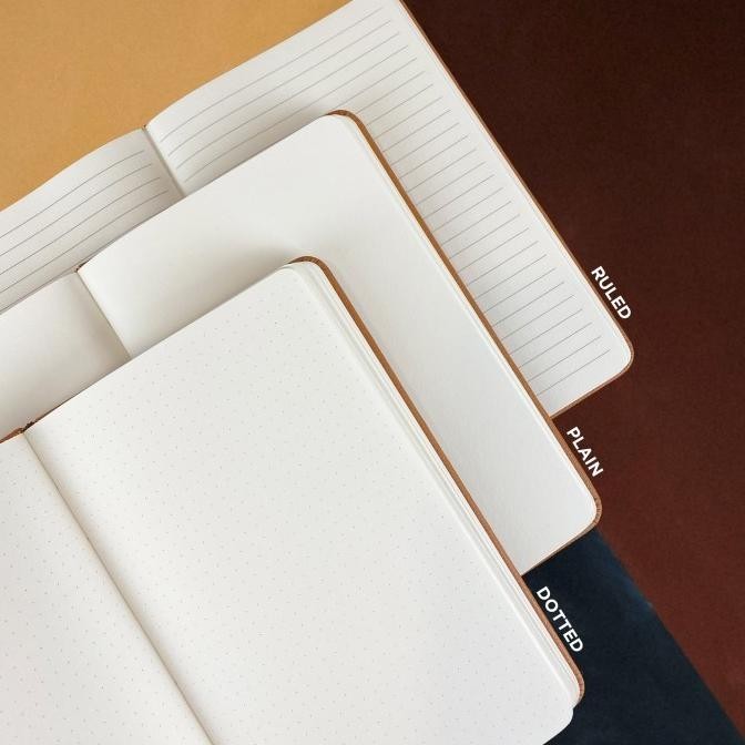 

Notebook / Journal A5 Large - Woodside Brown - Buku Jurnal / Agenda