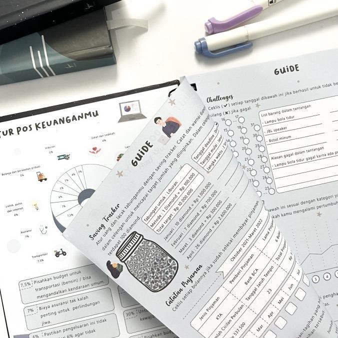 

Financial Planner / Financial Journal / Notebook Budget Planner