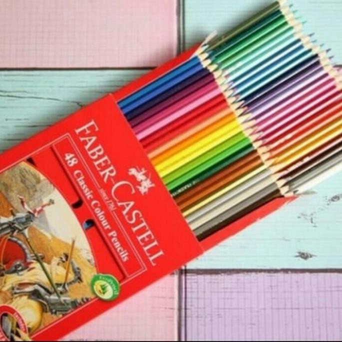 

Pensil Warna Clasic Isi 48 Faber Castell