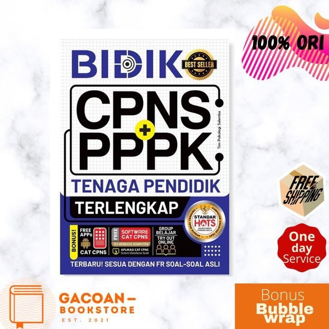 

Buku BIDIK CPNS + PPPK Tenaga Pendidik dan Medis 2021 - 2022