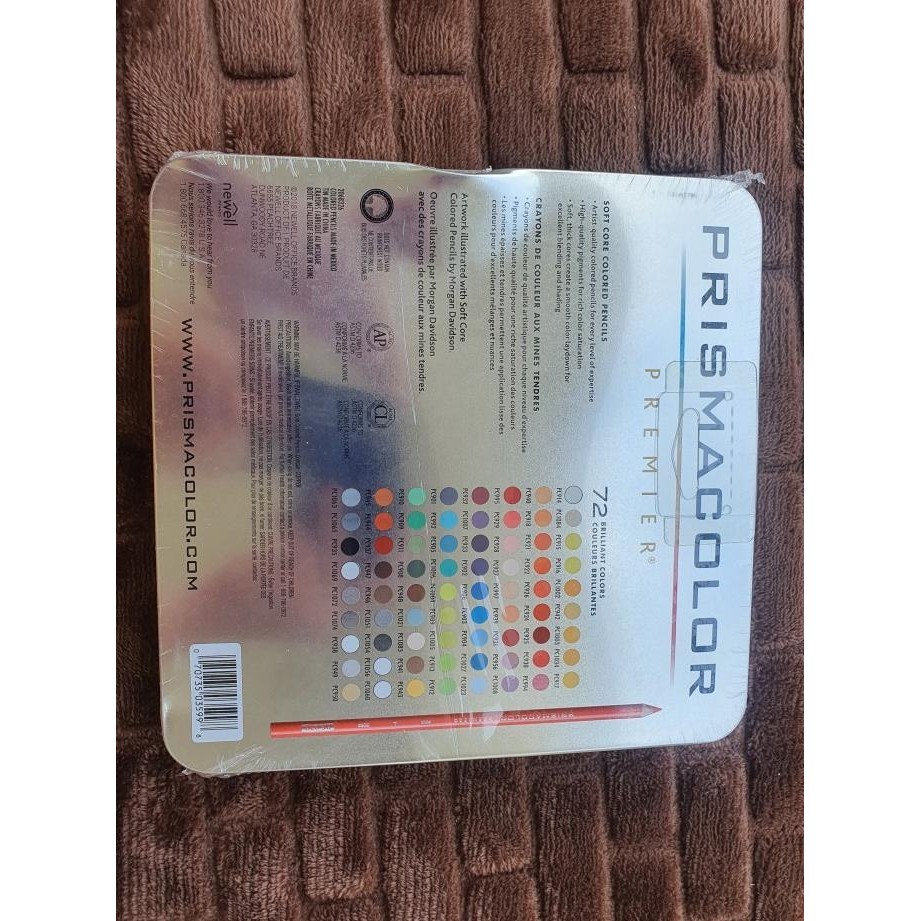 

New Original Prismacolor Premier Soft Core 72 Colors Bump Dent Penyok