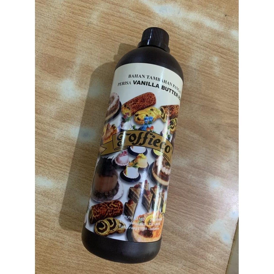 

Toffieco Pasta Vanilla Butter 1 Kg / Perisa Perasa Pasta
