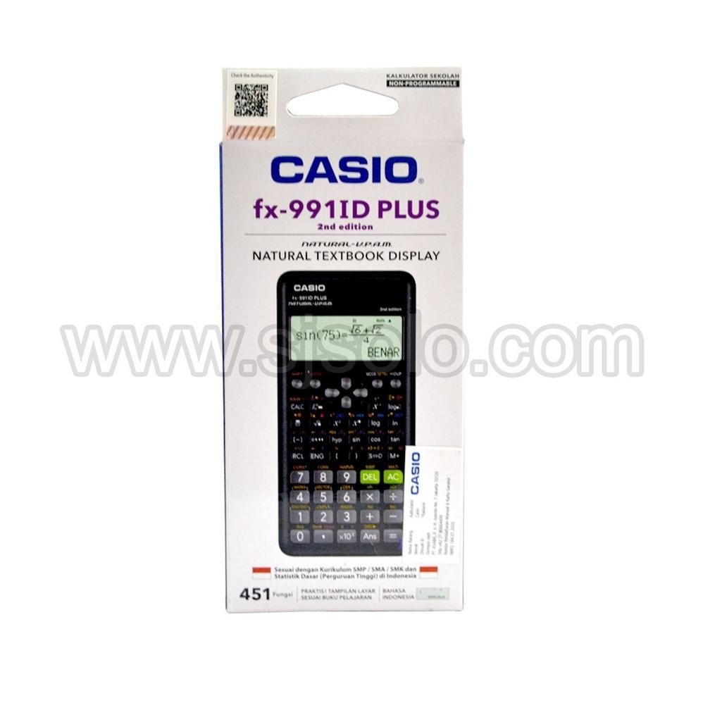 

readyy!!! kalkulator casio fx-991 id plus 2nd edition -scientific calculator ilmiah