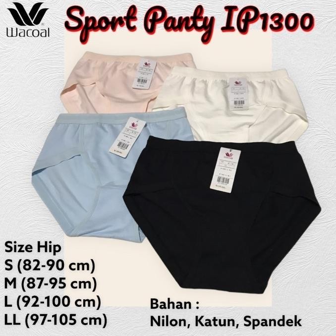 Wacoal Basic Panty Sport BEST SELLER / Maxi Style Celana Dalam Wanita