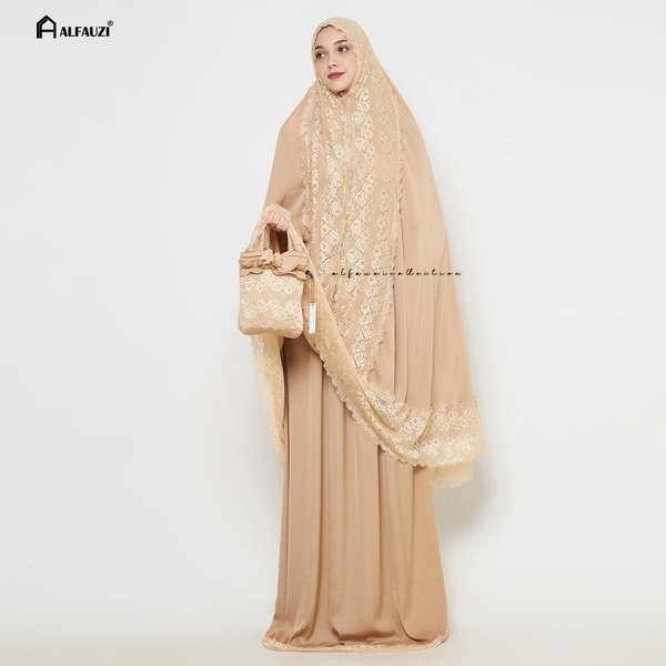 Mukena Zarra Silk Premium Original / Mukena Dewasa Jumbo By Alfauzi