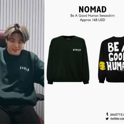 Sweater Basic Bts Jin Nomad