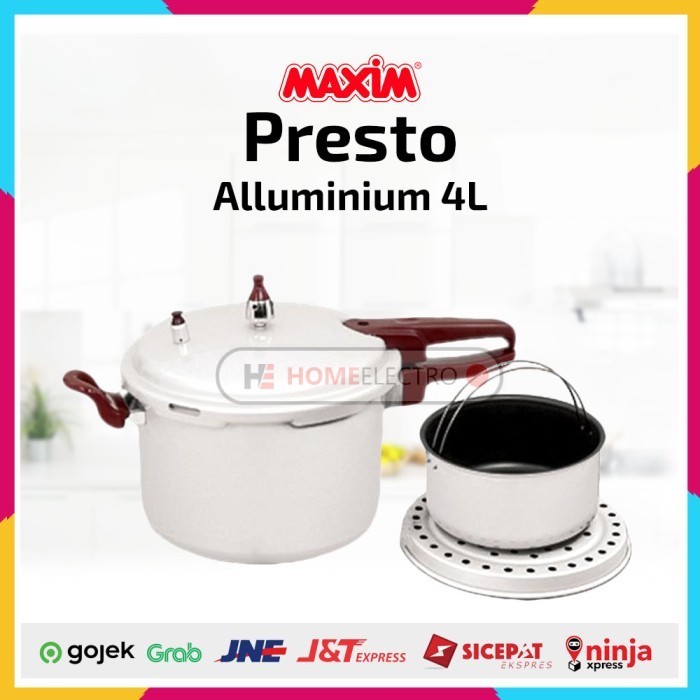 Terbaru Panci Presto Maxim 4 Liter Pressure Maxim Original Promo Terlaris