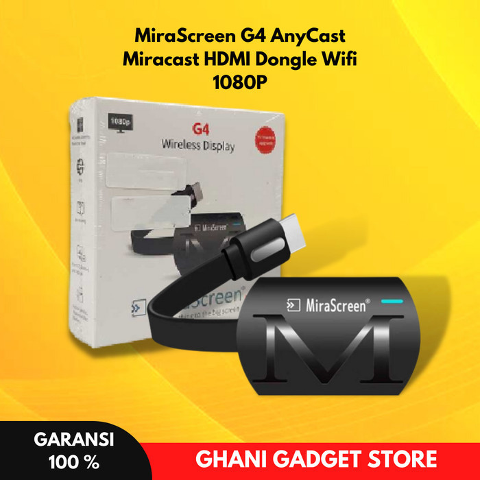 Terbaru Original Anycast Miracast Wireless Hdmi Dongle Wifi 1080P Mirascreen Promo Terlaris