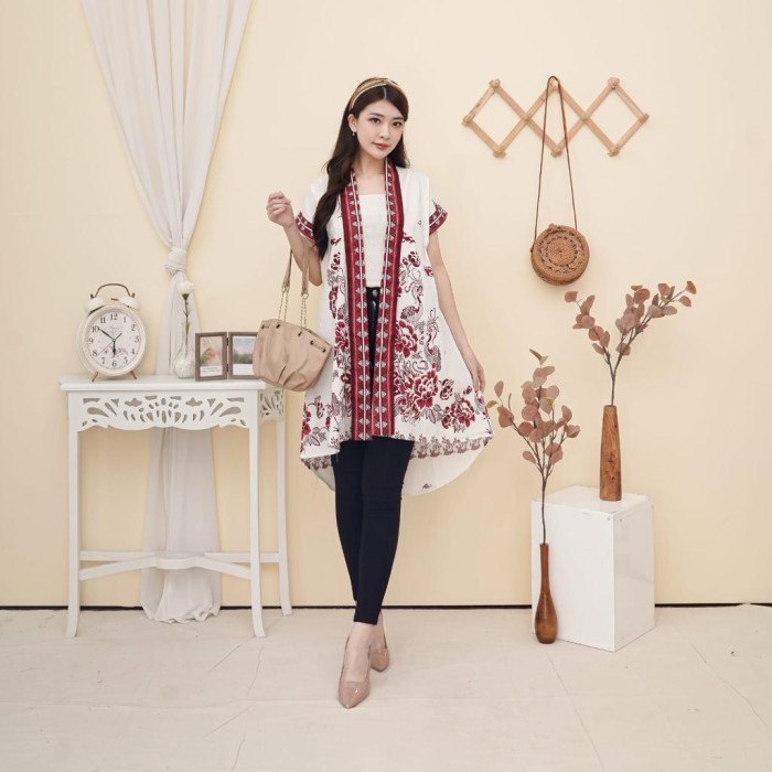 Outer Batik Cardigan Batik Wanita