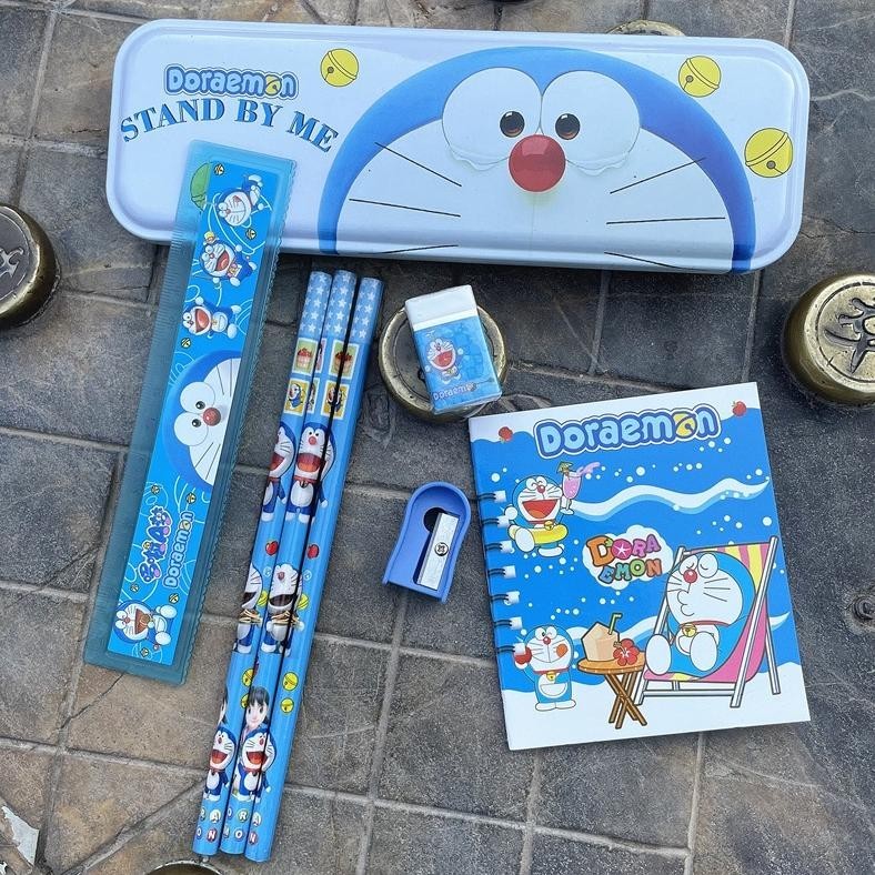 

ZAI-2530 Agftoys Pensil Tulis Set 7 in 1 Paket Komplit Kartun Lucu Murah