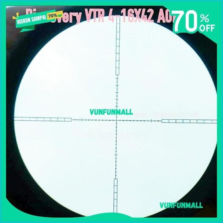 TELESKOP DISCOVERY VTR 4-16X42 AOE ORIGINAL LOGO BIRU BEST PRODUK 
