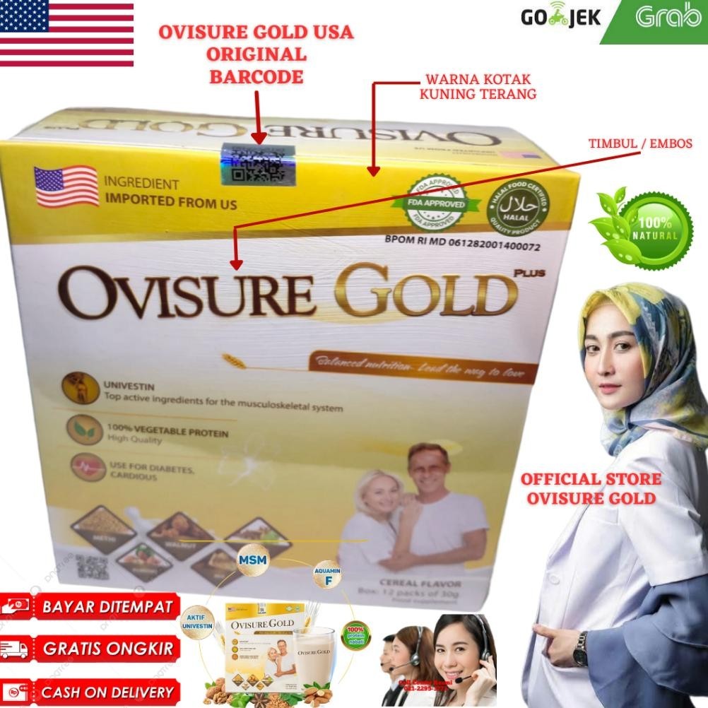 

PROMO TERBARUUU OVISURE GOLD SUSU OBAT VITAMIN TULANG DAN SENDI SYARAF KEJEPIT KERAM ORINAL IMPOR DARI AMERIKA