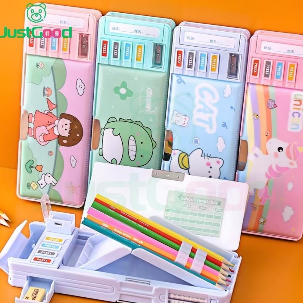 

SPECIAL Ready Unicorn kotak pensil anak/ kotak pensil multifungsi / TEMPAT PENSIL ANAK PEREMPUAN MURAH KOTAK PENSIL ANAKPencil storage multifunctional stationery storage box /Lapisan Ganda Tunggal dengan Rautan Kapasitas see-97