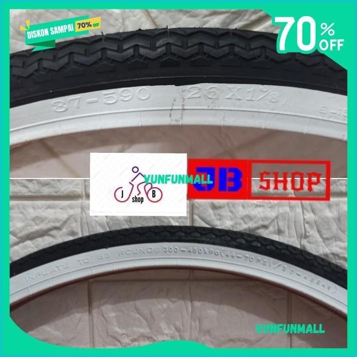 BAN LUAR SEPEDA 26 X 1 3/8 SWALLOW DELI TIRE 26X1 3/8 26 X 1 3 8 1 38 BAHAN BERKUALITAS TINGGI 